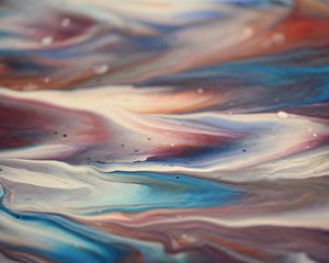 Превью обои краска, fluid art, разводы, разноцветный
