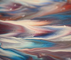 Превью обои краска, fluid art, разводы, разноцветный