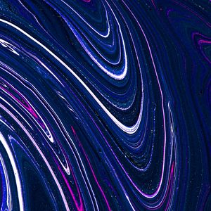 Превью обои краска, fluid art, разводы, жидкость, блестки
