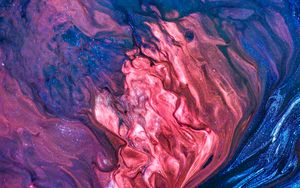 Превью обои краска, fluid art, разводы, жидкость, блестки, абстракция