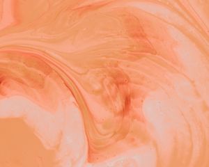 Превью обои краска, fluid art, разводы, жидкость, блеклый, розовый