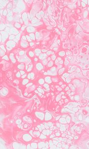 Превью обои краска, пятна, разводы, розовый, fluid art