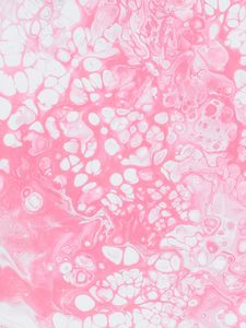 Превью обои краска, пятна, разводы, розовый, fluid art