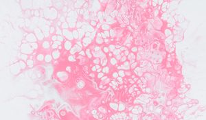 Превью обои краска, пятна, разводы, розовый, fluid art