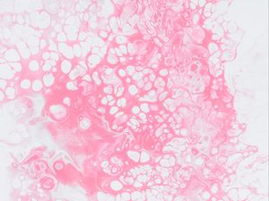 Превью обои краска, пятна, разводы, розовый, fluid art
