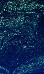 Превью обои краска, пятна, разводы, синий, fluid art