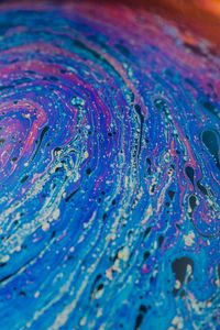 Превью обои краска, разноцветный, разводы, пятна, fluid art