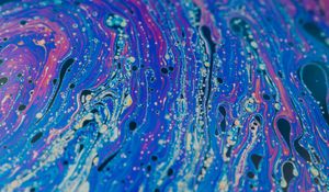 Превью обои краска, разноцветный, разводы, пятна, fluid art