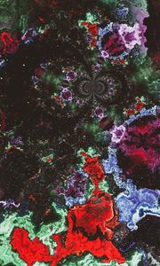 Превью обои краска, разноцветный, жидкость, абстракция, fluid art
