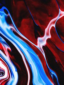 Превью обои краска, разноцветный, жидкость, абстракция, fluid art, искажение