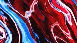 Превью обои краска, разноцветный, жидкость, абстракция, fluid art, искажение