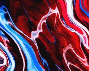 Превью обои краска, разноцветный, жидкость, абстракция, fluid art, искажение