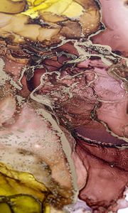 Превью обои краска, разводы, fluid art, абстракция, арт