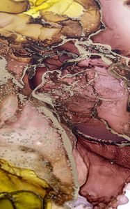 Превью обои краска, разводы, fluid art, абстракция, арт
