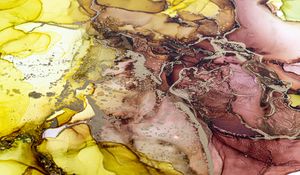 Превью обои краска, разводы, fluid art, абстракция, арт
