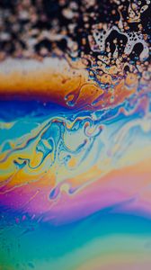 Превью обои краска, разводы, fluid art, абстракция, жидкость