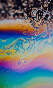 Превью обои краска, разводы, fluid art, абстракция, жидкость