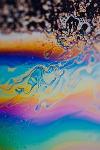 Превью обои краска, разводы, fluid art, абстракция, жидкость