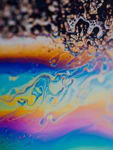 Превью обои краска, разводы, fluid art, абстракция, жидкость