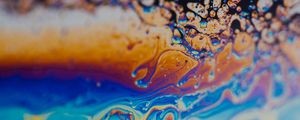 Превью обои краска, разводы, fluid art, абстракция, жидкость