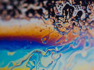 Превью обои краска, разводы, fluid art, абстракция, жидкость