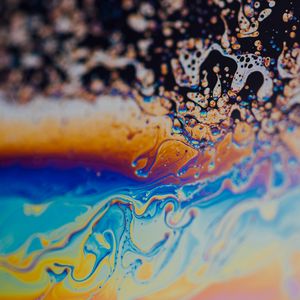 Превью обои краска, разводы, fluid art, абстракция, жидкость