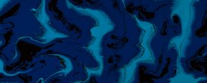 Превью обои краска, разводы, fluid art, жидкость, синий