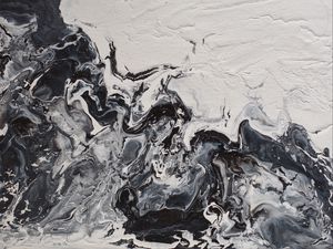Превью обои краска, разводы, fluid art, абстракция, текстура