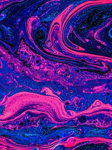 Превью обои краска, разводы, fluid art, абстракция, жидкость, блестки