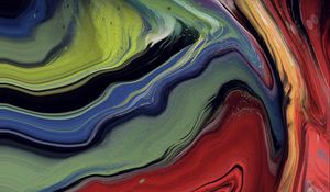 Превью обои краска, разводы, fluid art, абстракция, искажение
