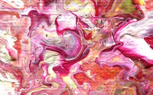 Превью обои краска, разводы, разноцветный, fluid art