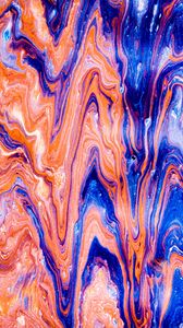 Превью обои краска, разводы, разноцветный, fluid art, абстракция