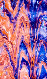 Превью обои краска, разводы, разноцветный, fluid art, абстракция
