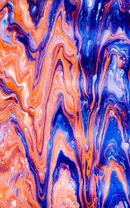 Превью обои краска, разводы, разноцветный, fluid art, абстракция