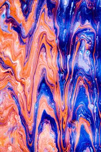 Превью обои краска, разводы, разноцветный, fluid art, абстракция