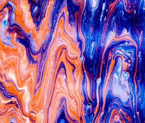 Превью обои краска, разводы, разноцветный, fluid art, абстракция