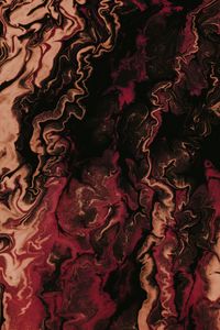 Превью обои краска, разводы, жидкость, fluid art, разноцветный, темный