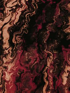 Превью обои краска, разводы, жидкость, fluid art, разноцветный, темный