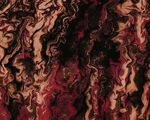Превью обои краска, разводы, жидкость, fluid art, разноцветный, темный