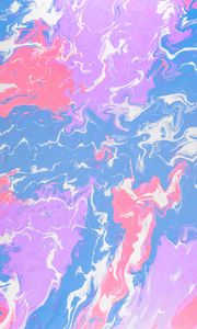Превью обои краска, разводы, жидкость, fluid art, разноцветный, пастельный