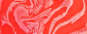 Превью обои краска, разводы, жидкость, fluid art, абстракция, красный