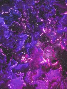 Превью обои краска, разводы, звезды, fluid art, абстракция