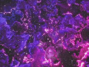 Превью обои краска, разводы, звезды, fluid art, абстракция