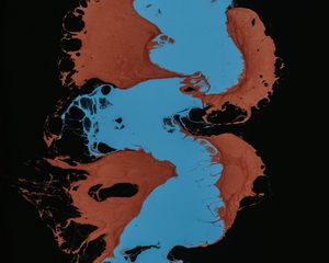 Превью обои краска, жидкость, fluid art, пятна, разводы