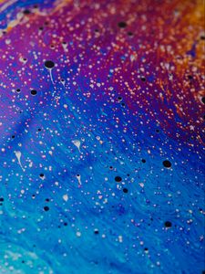 Превью обои краска, жидкость, fluid art, пятна, разноцветный