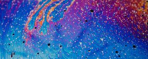 Превью обои краска, жидкость, fluid art, пятна, разноцветный