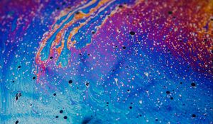 Превью обои краска, жидкость, fluid art, пятна, разноцветный
