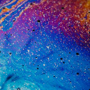 Превью обои краска, жидкость, fluid art, пятна, разноцветный