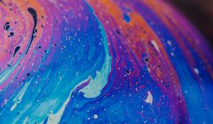 Превью обои краска, жидкость, fluid art, разноцветный, разводы