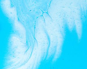 Превью обои краска, жидкость, fluid art, разводы, голубой, абстракция